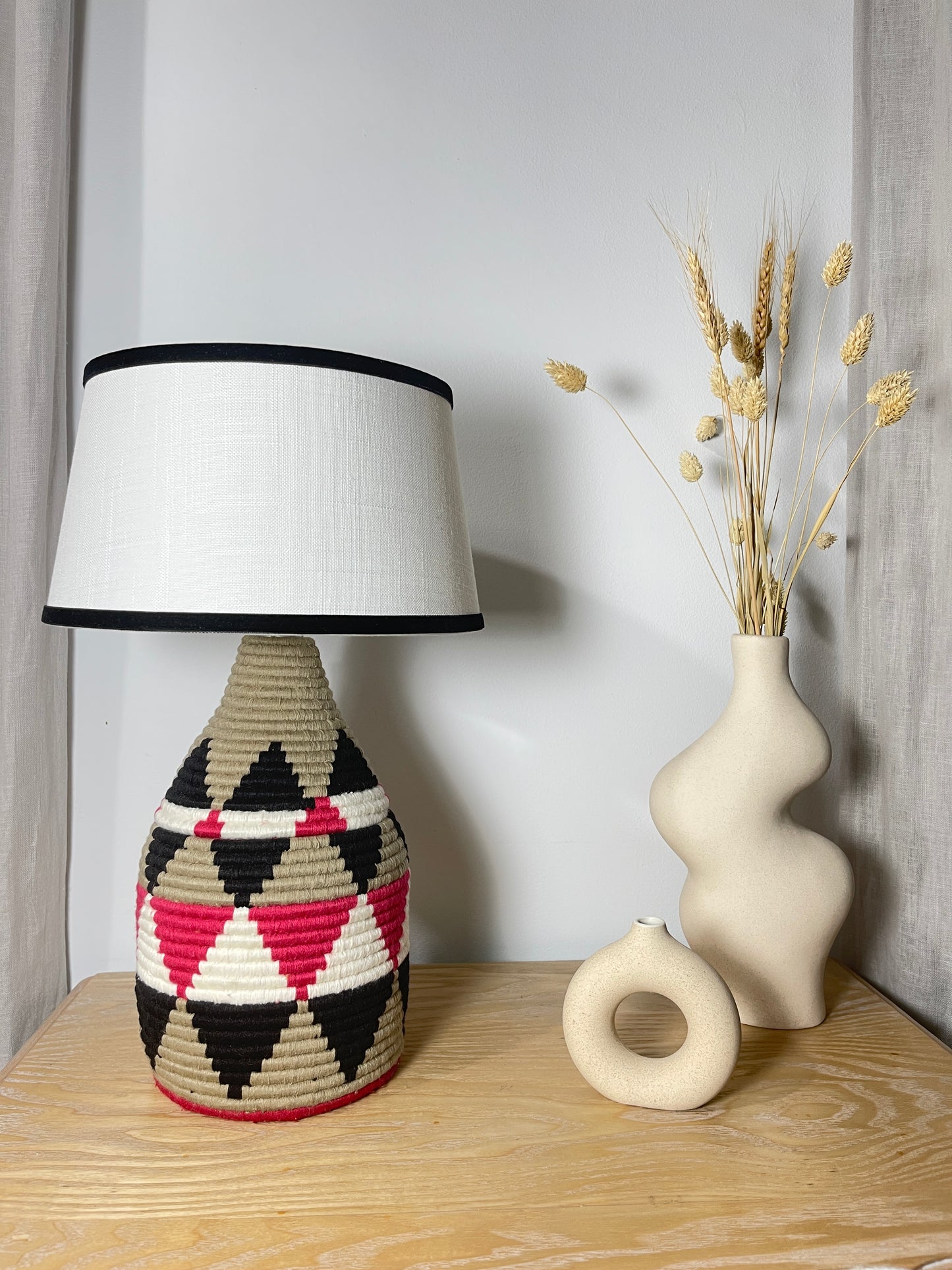 Lámpara BELDI fucsia