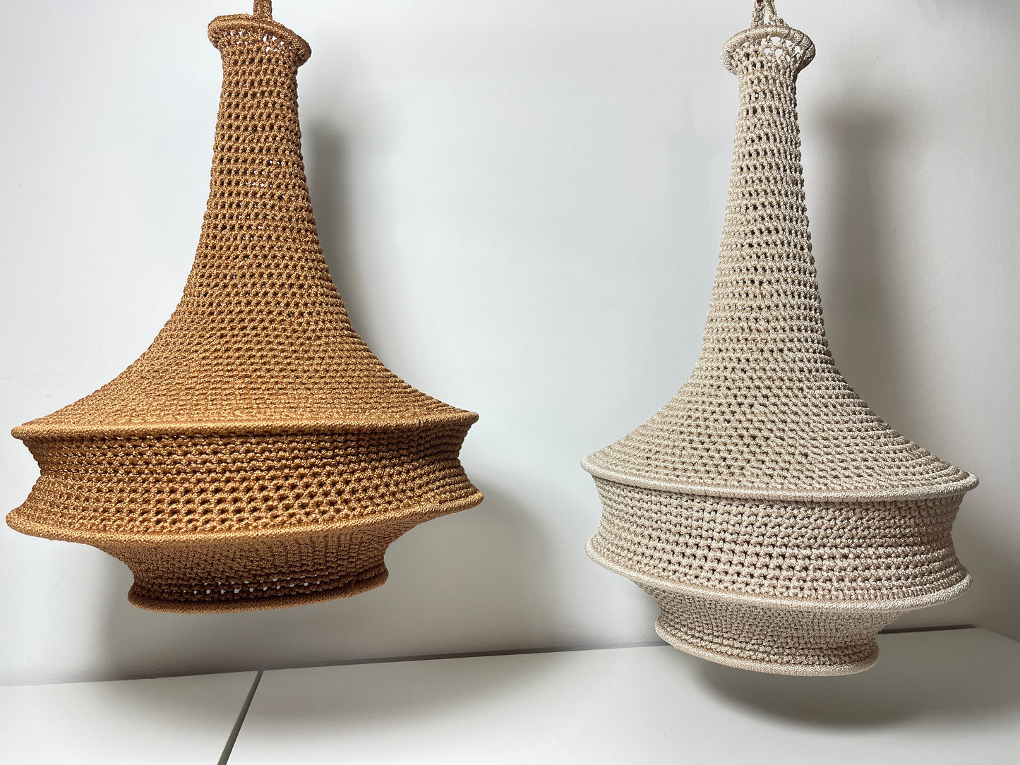 Lámpara GUELIZ pequeña marfil