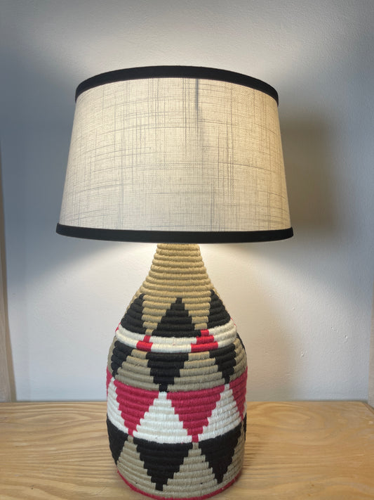 Lámpara BELDI fucsia