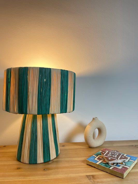 Lámpara mediana NOUR verde
