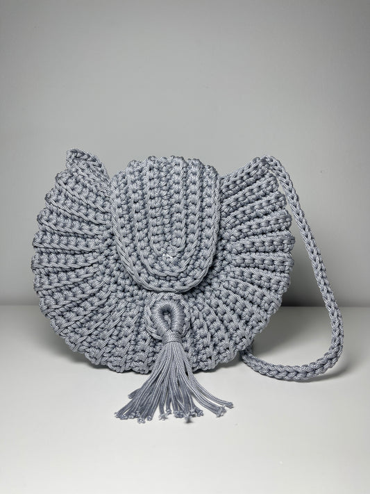 Bolso ZINA REDONDO gris
