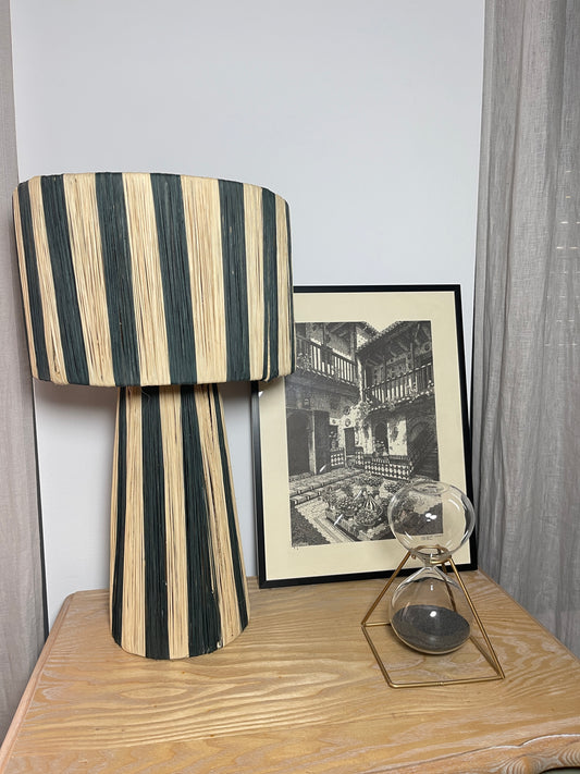 Lámpara grande NOUR negra