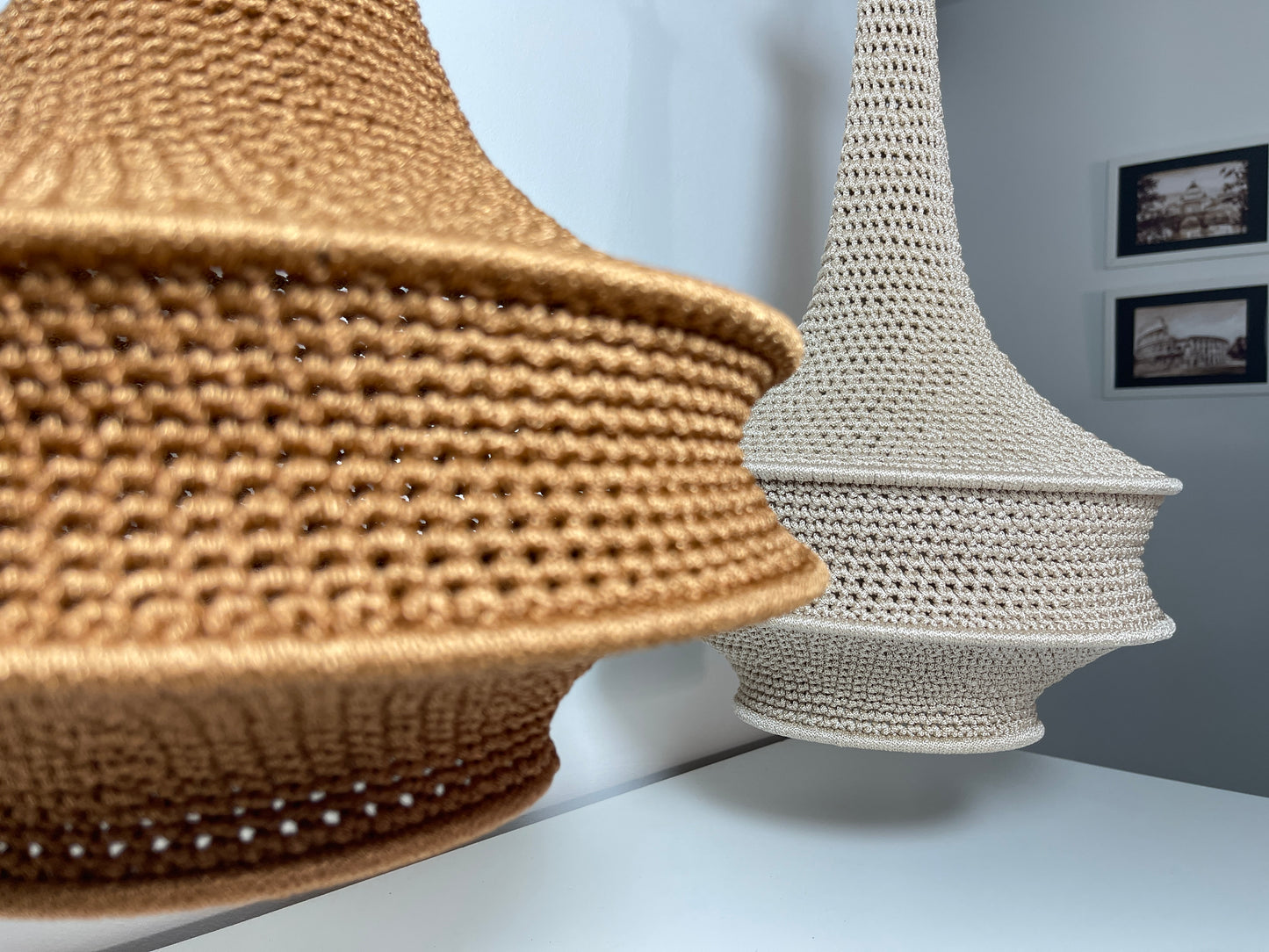 Lámpara GUELIZ pequeña camel